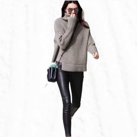 Wilfred Daria Pants Faux Leather Leggings Size Large Blogger’s Favorite - Picture 1 of 9